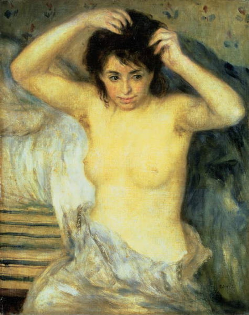 Detail of Torso, or Before the Bath, c.1873-75 by Pierre Auguste Renoir