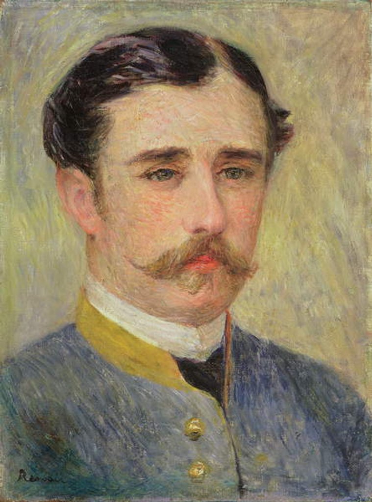Detail of Monsieur Charpentier by Pierre Auguste Renoir