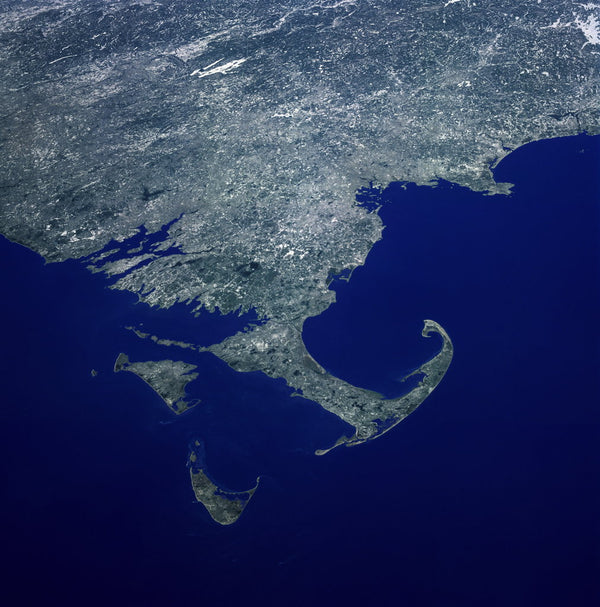 Cape Cod from Space Shuttle Atlantis posters & prints by Anonymous