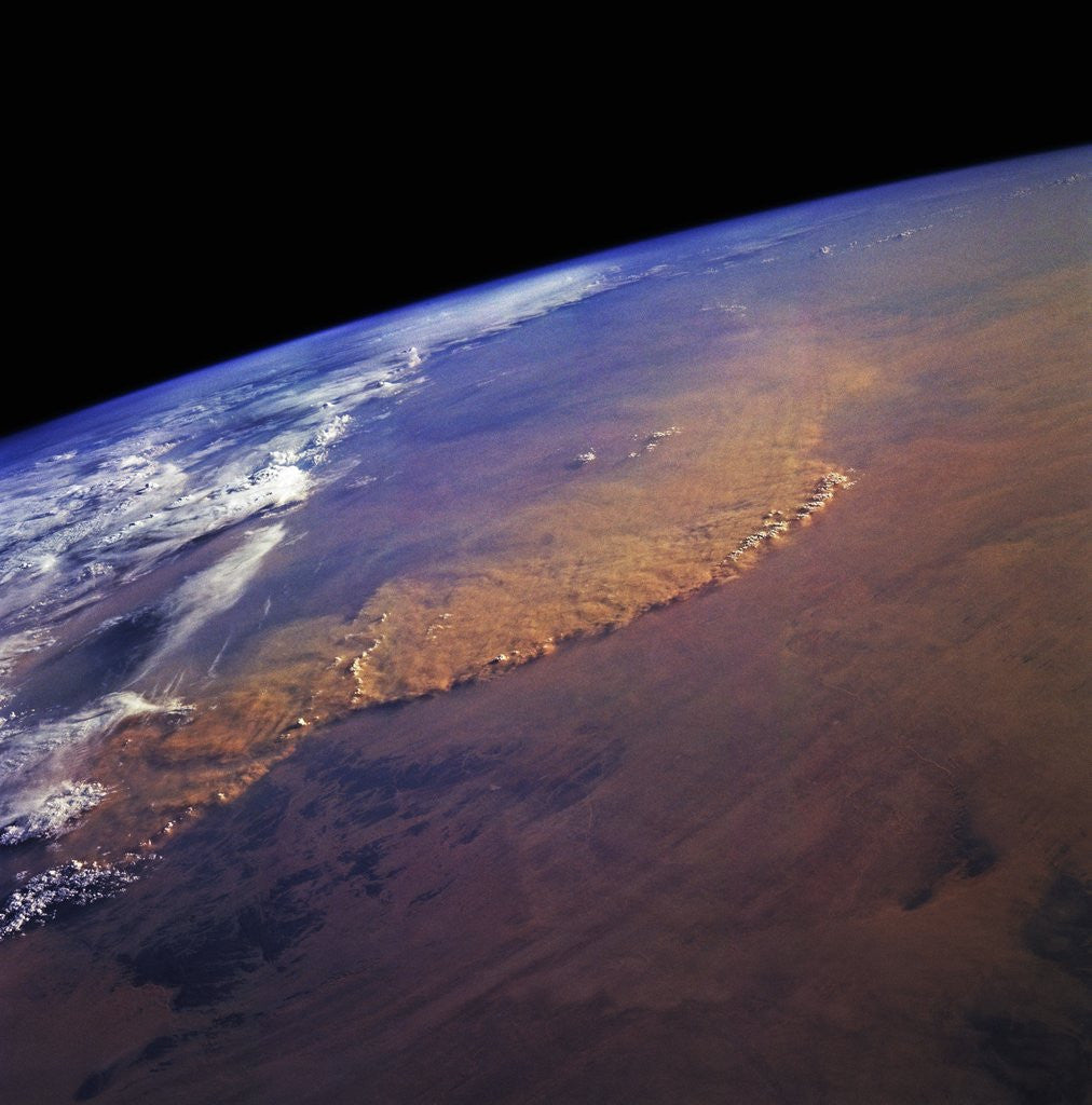 Detail of Dust Storm in the Sahara Desert by Anonymous