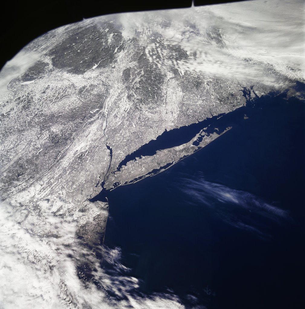 Detail of Long Island Seen From Orbit by Anonymous