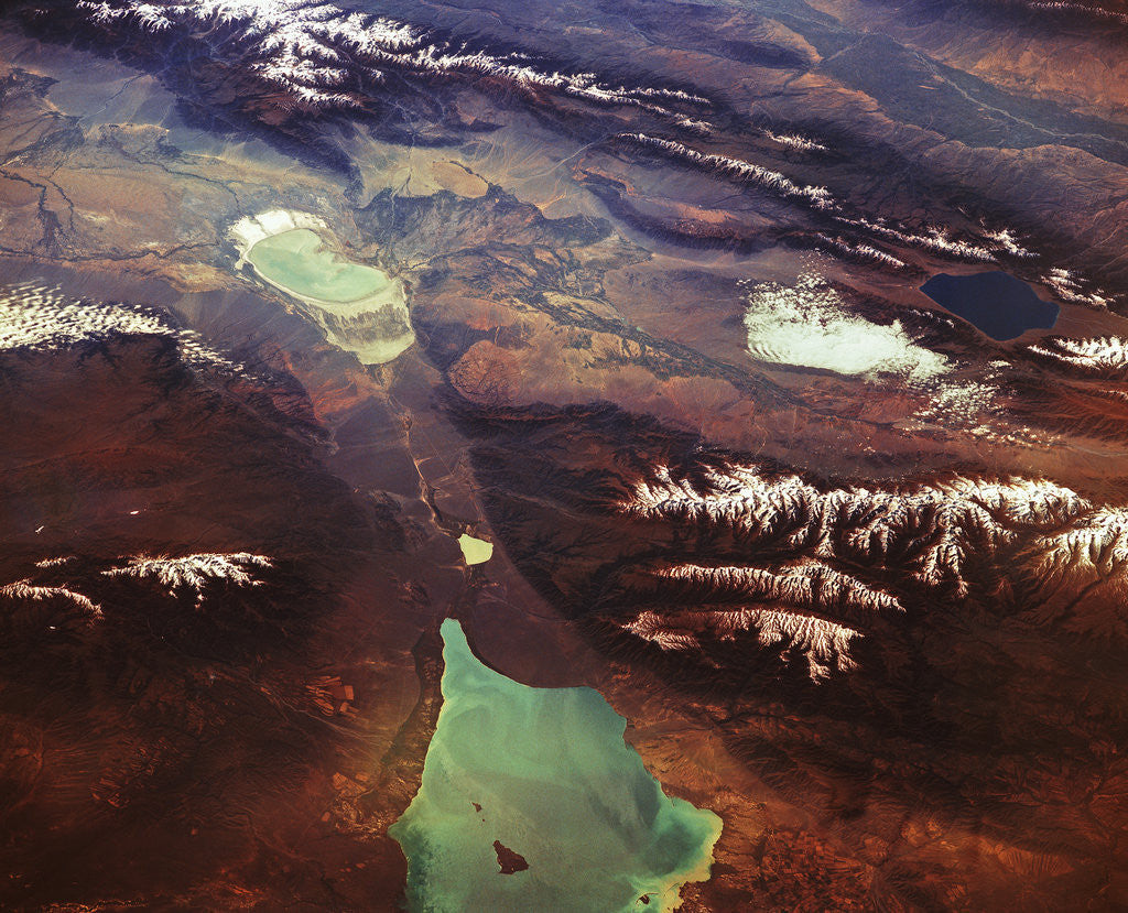 Detail of The Dzungarian Gate from Space by Anonymous