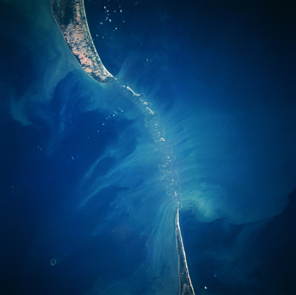 Detail of The Palk Strait From Space by Corbis