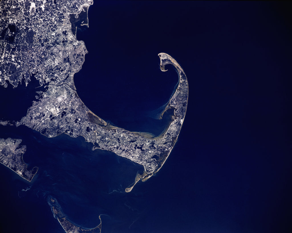 Detail of Cape Cod from Space by Anonymous