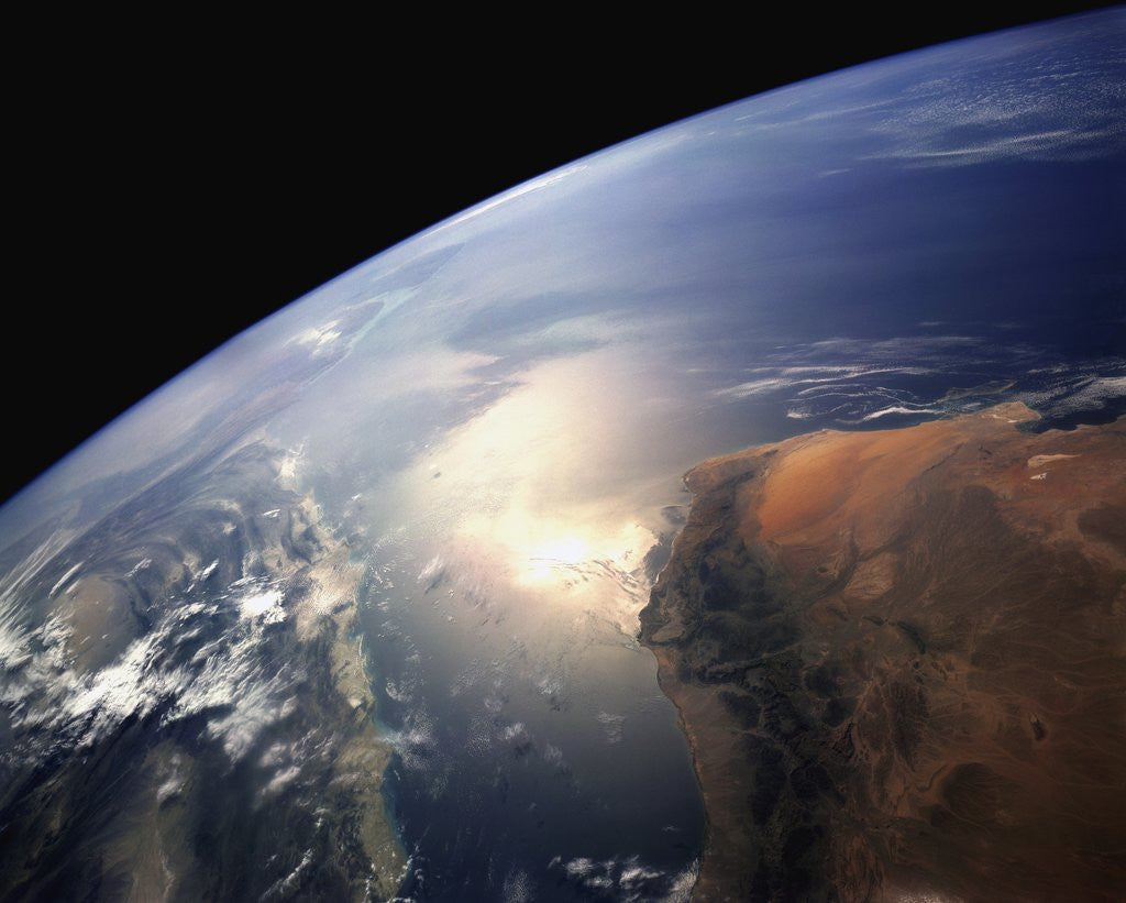 Detail of Arabian Sea Seen from Challenger by Corbis
