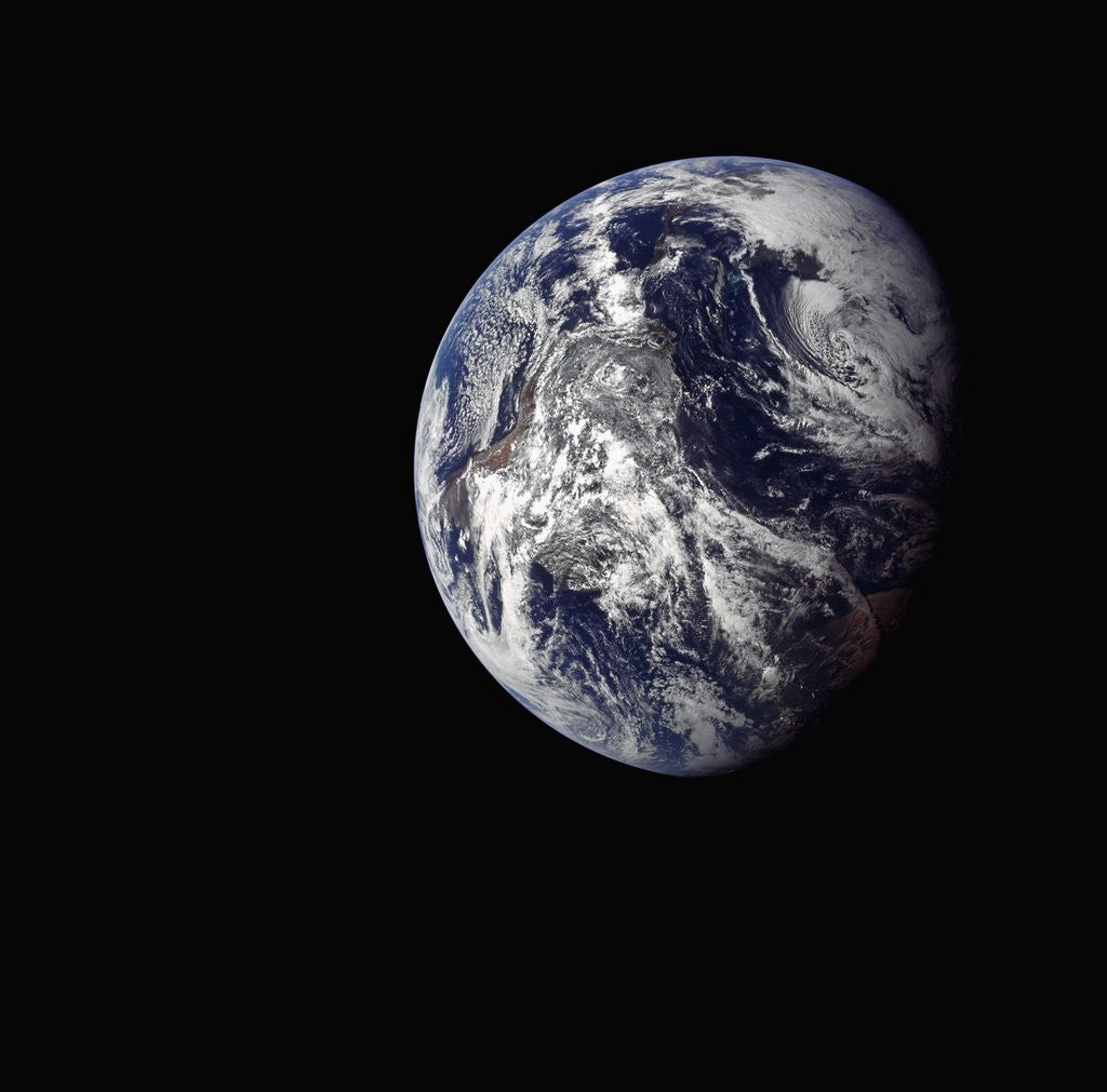 Detail of Earth Seen From Space by Anonymous