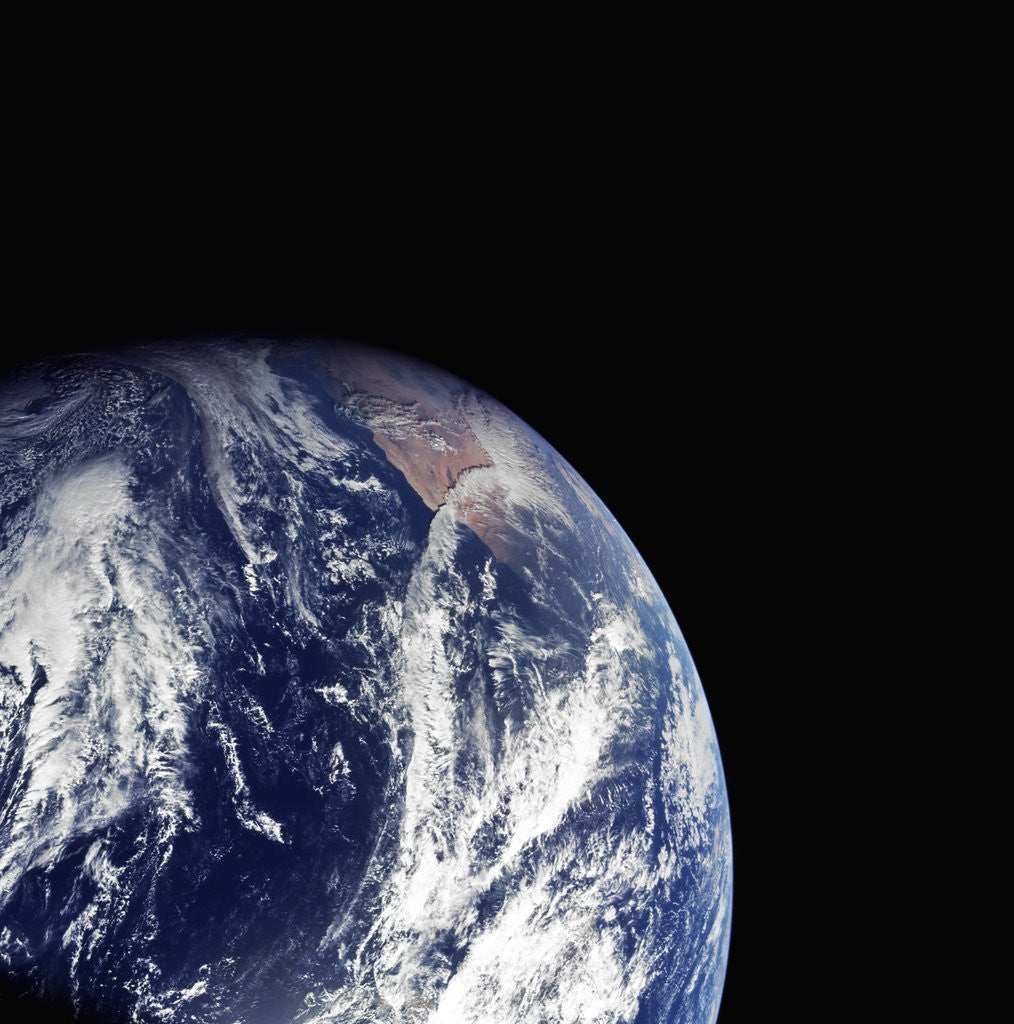 Detail of Earth Seen From Space by Anonymous