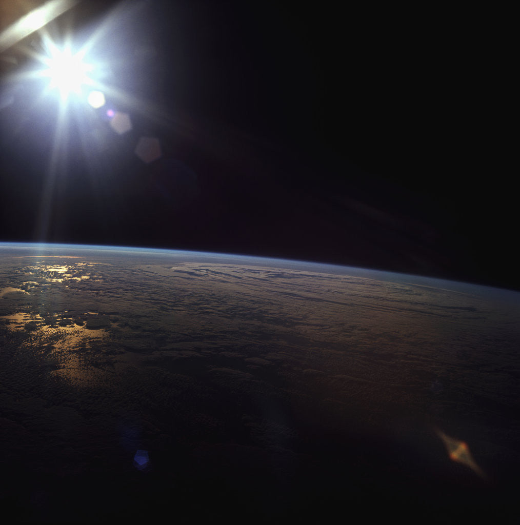 Detail of Earth Surface Seen from Apollo 11 by Anonymous