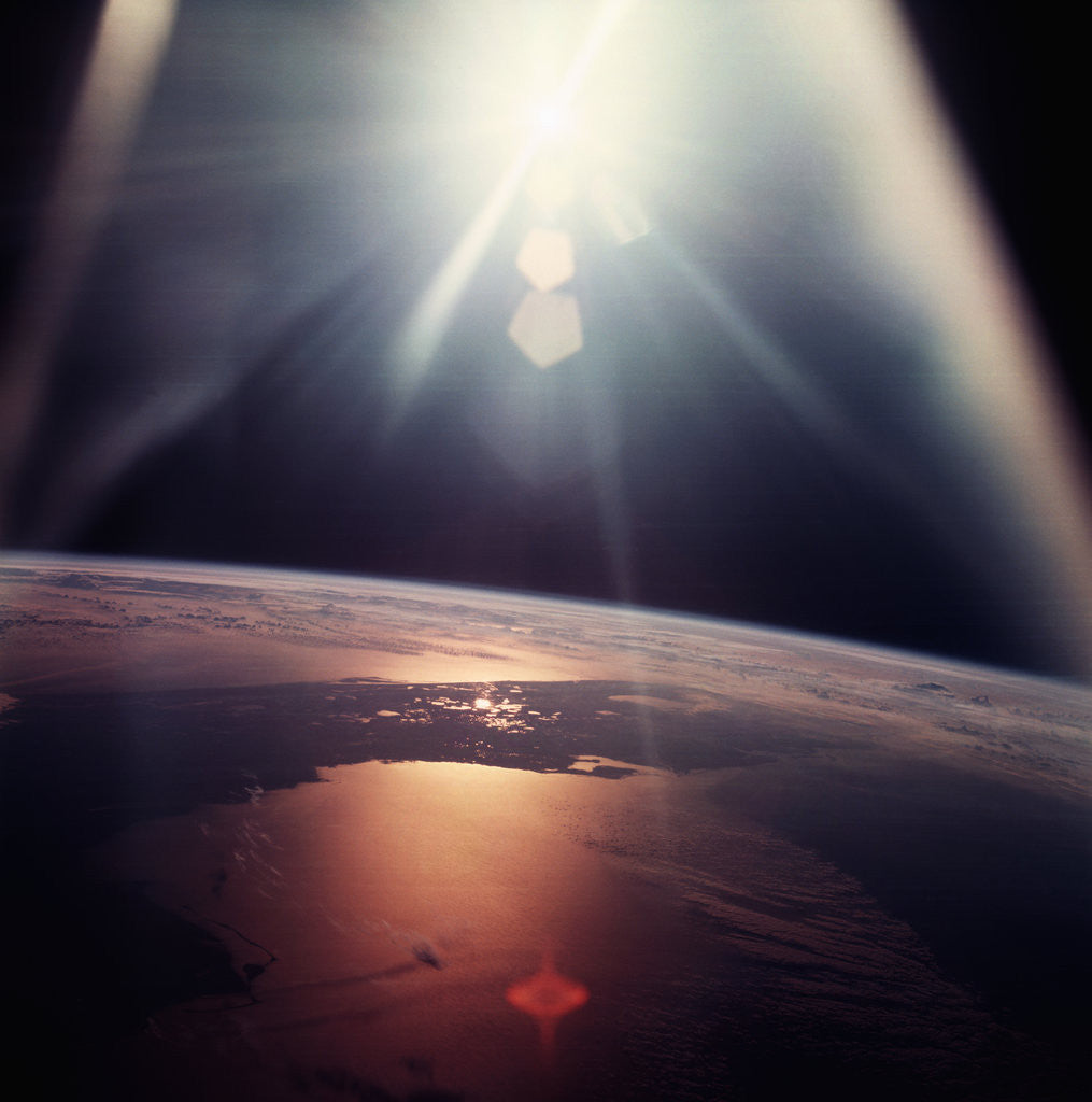 Detail of Sun Shining over Florida by Anonymous