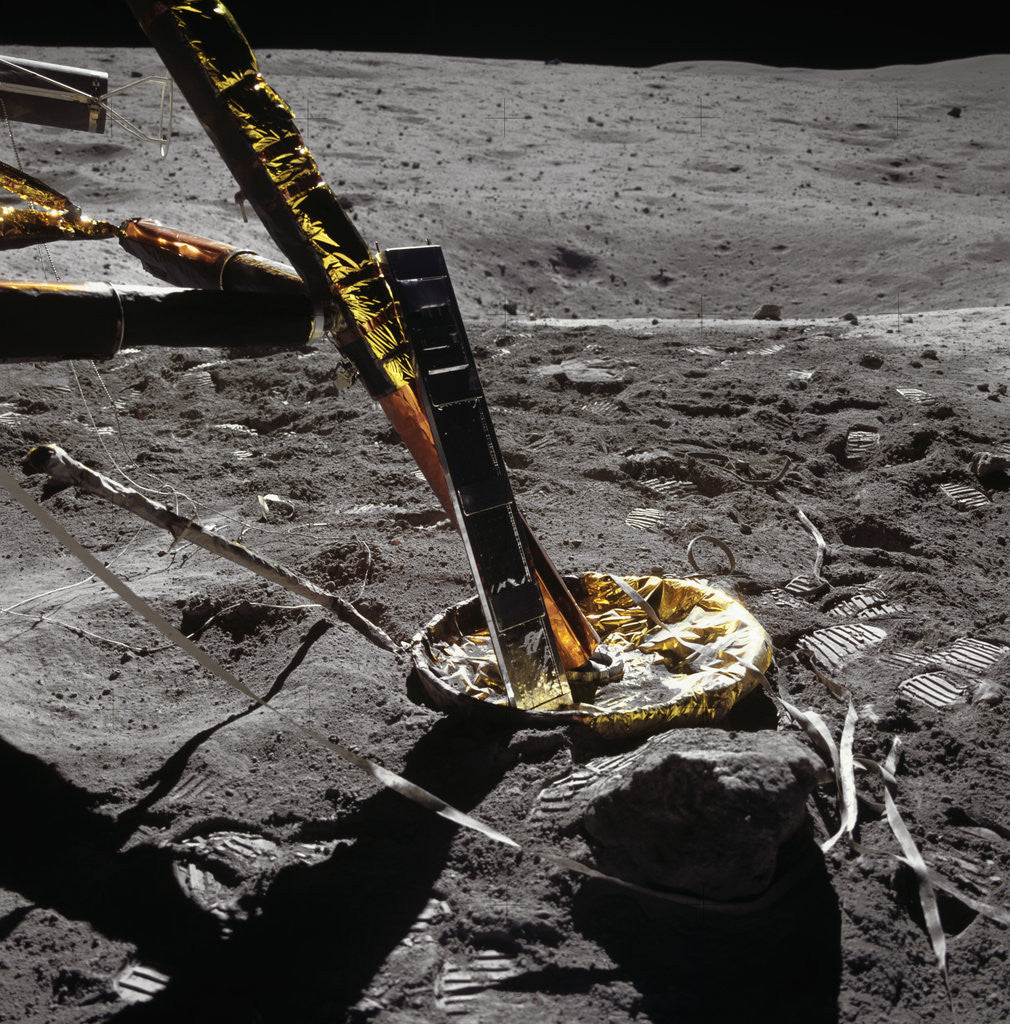 Detail of Leg of a Lunar Module by Anonymous