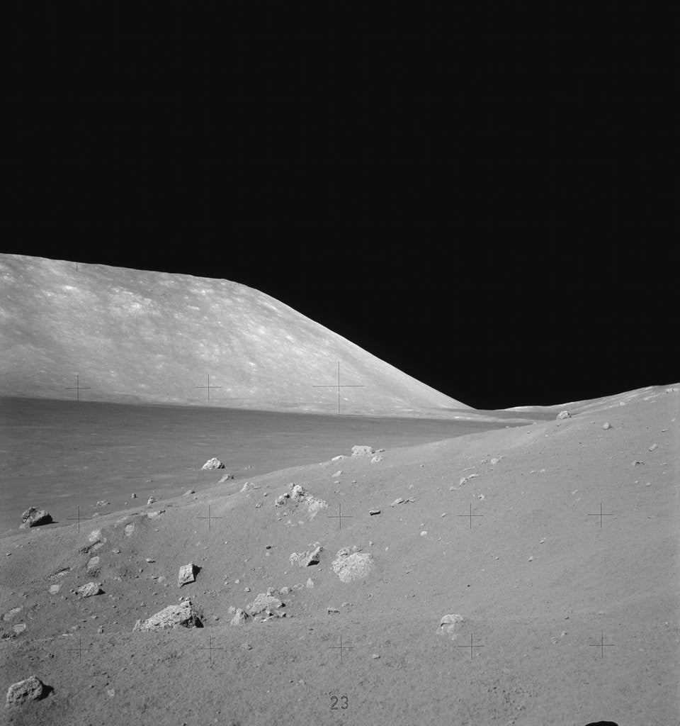 Detail of The Moon's Taurus-Littrow Valley by Anonymous