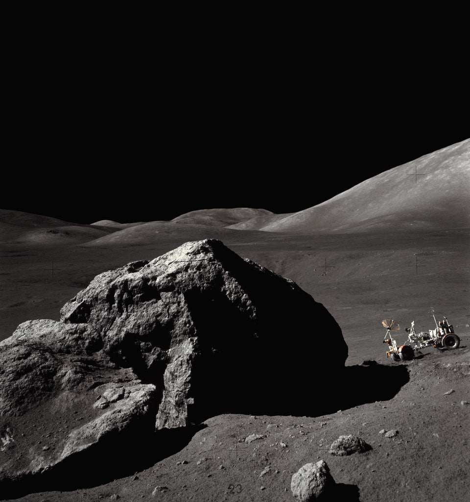 Detail of The Moon's Taurus-Littrow Valley by Anonymous