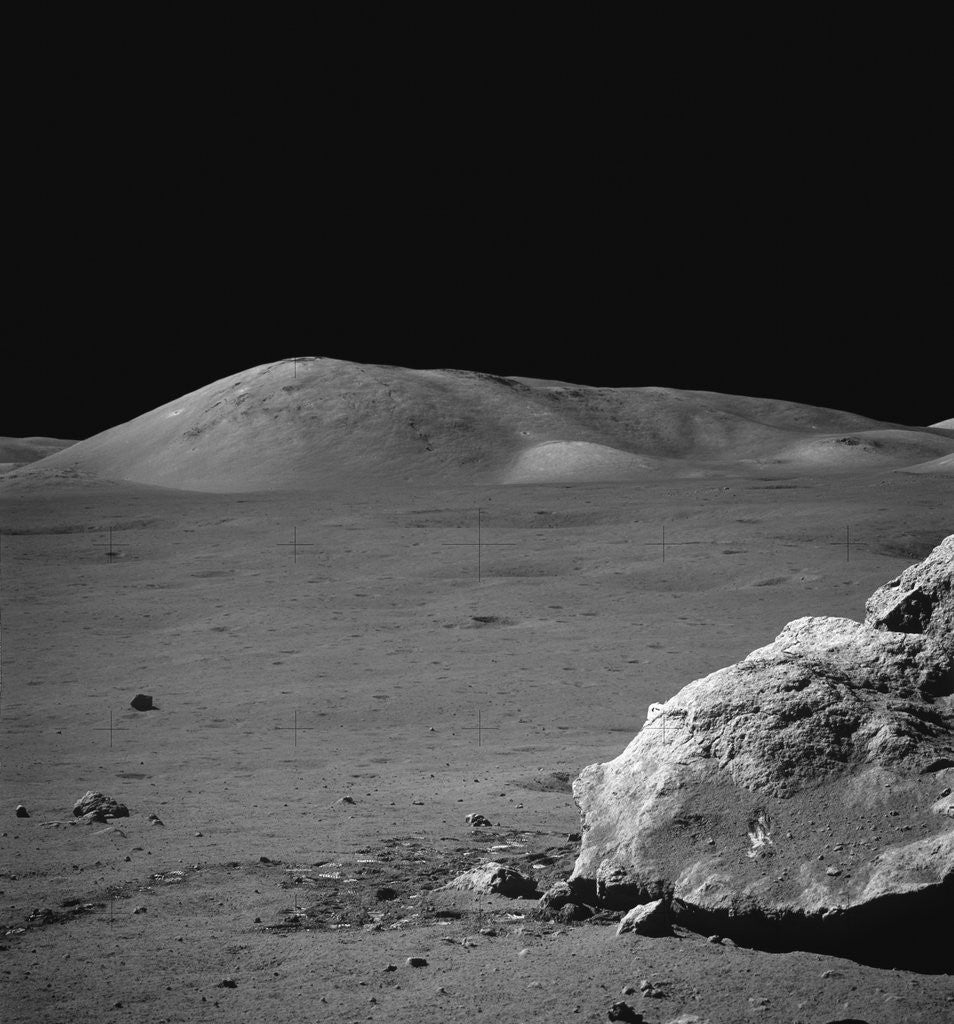 Detail of The Moon's Taurus-Littrow Valley by Anonymous