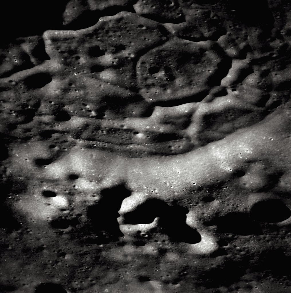 Detail of Lava on the Moon by Anonymous