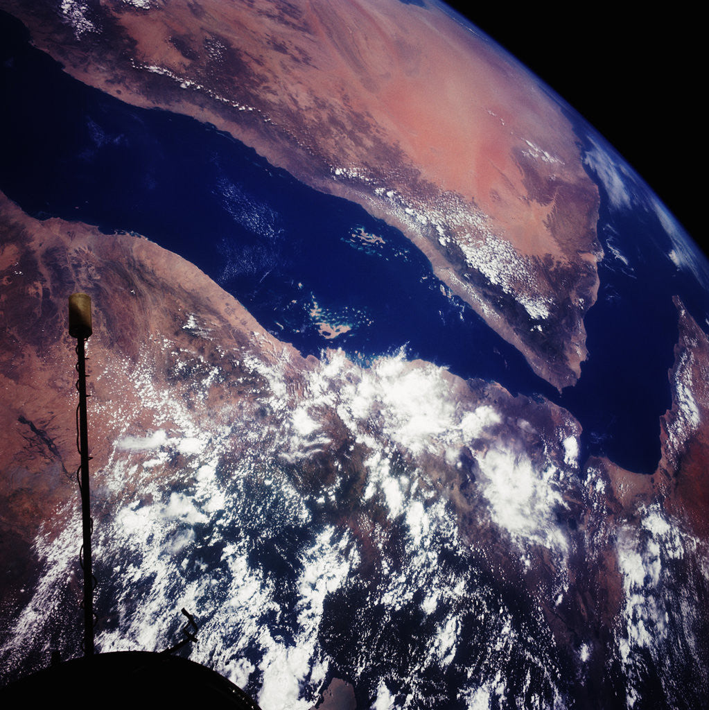 Detail of Red Sea From Space by Anonymous