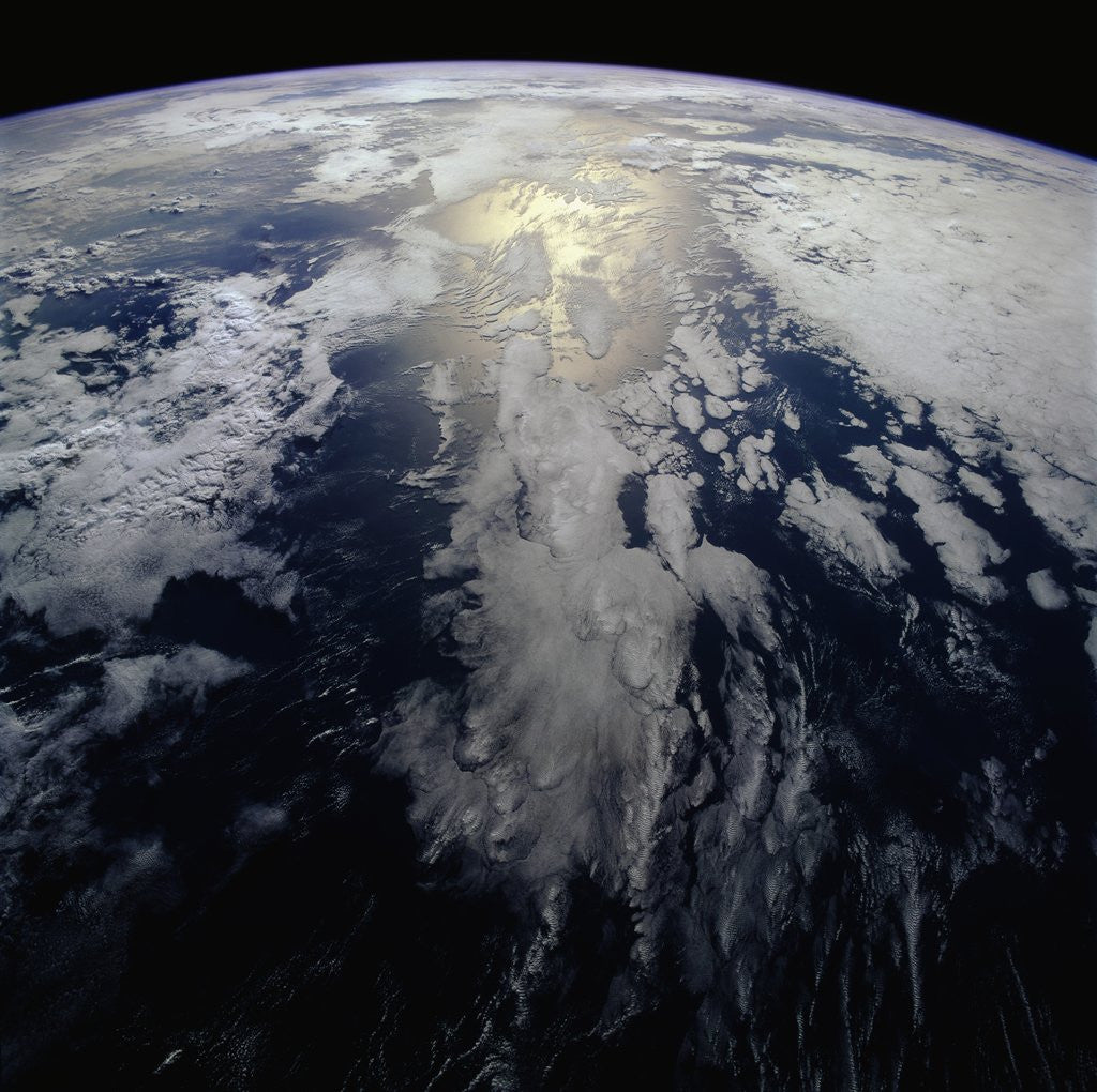 Detail of Sunlight Reflected on the Earth by Anonymous