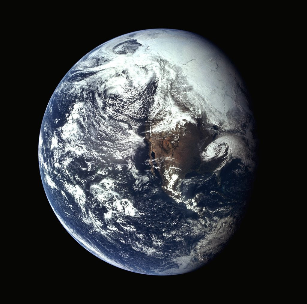 Detail of Earth Seen from Space by Anonymous