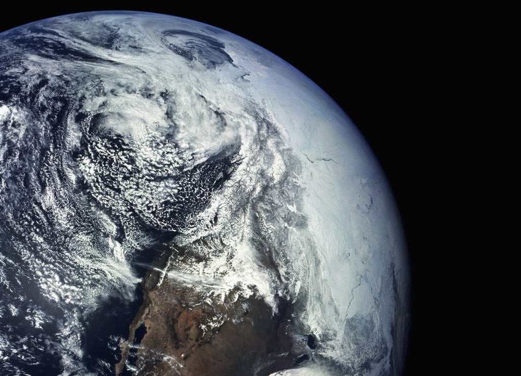 Detail of Earth Seen from Sapce by Anonymous