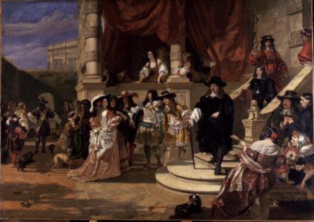 Detail of The Fall of Clarendon by Edward Matthew Ward