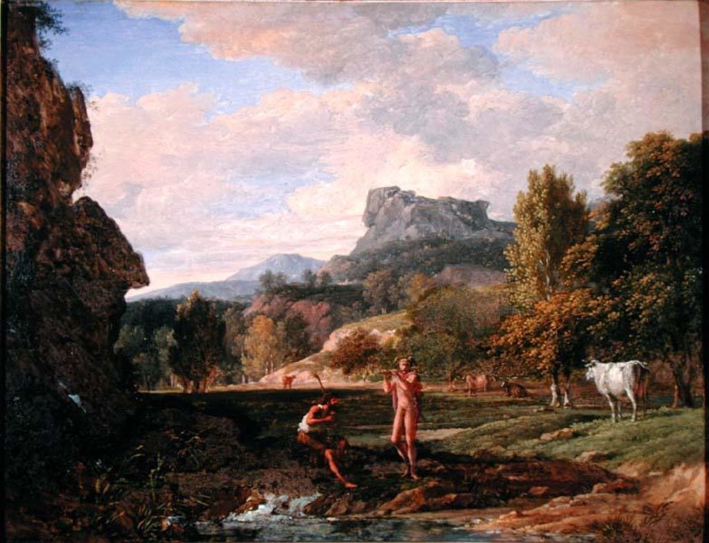 Detail of Mercury and Argus, 1793 by Pierre Henri de Valenciennes