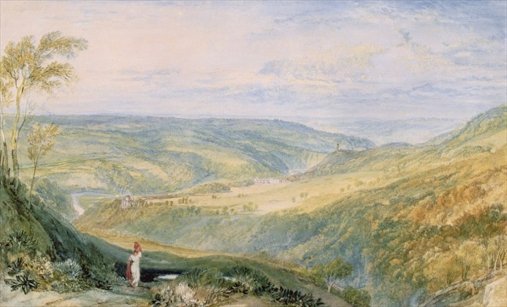 Detail of Gibside, County Durham from the South by Joseph Mallord William Turner