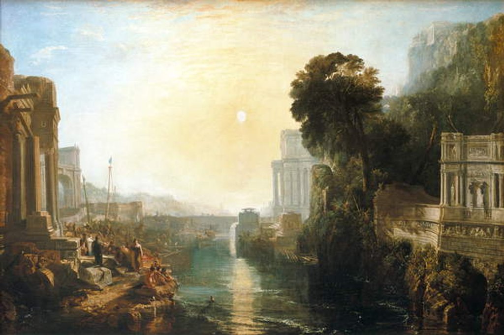 Detail of Dido building Carthage, 1815 by Joseph Mallord William Turner