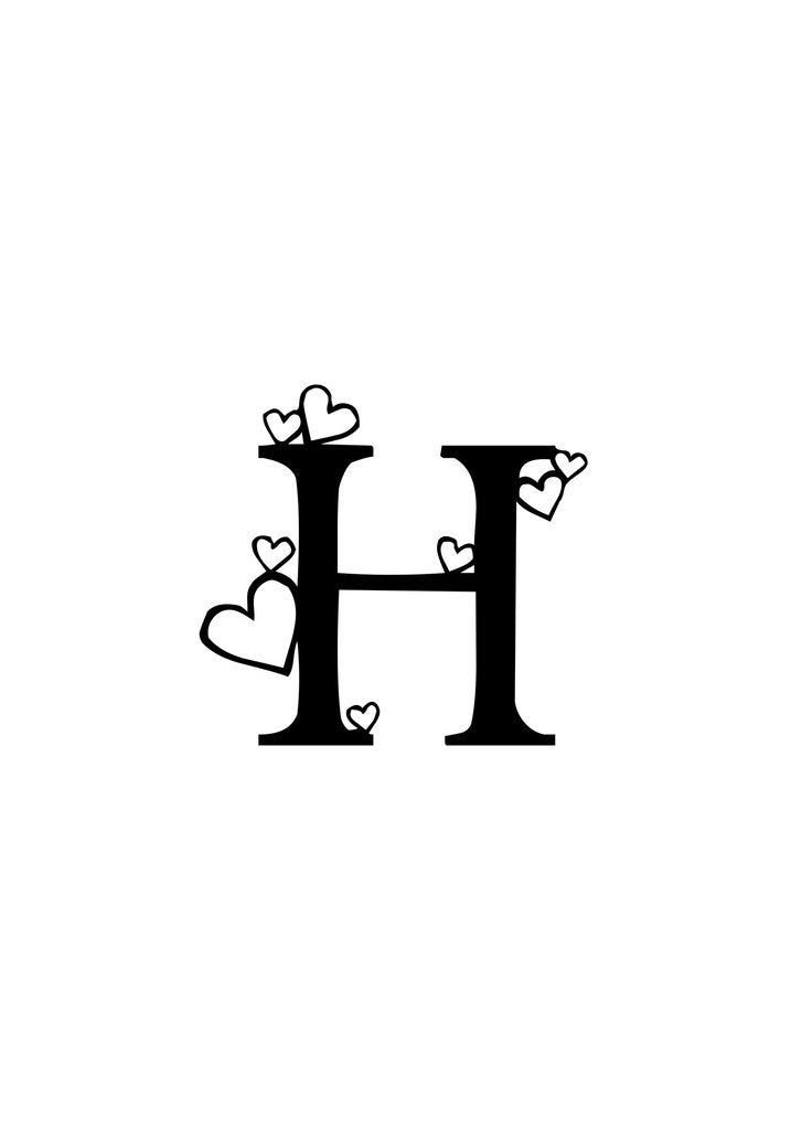 Detail of H by Joumari