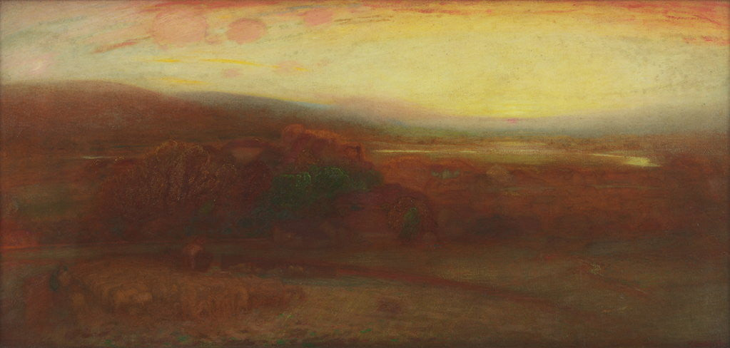 Detail of Amberley by William Shackleton