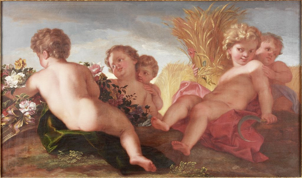 Detail of Spring and Summer by Jakob de Wit