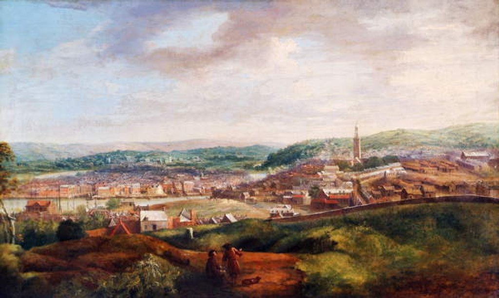 Detail of View of Cork, 1780 by Nathaniel Grogan