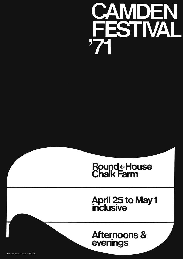 Detail of Camden Festival 71 (1971) by Anonymous