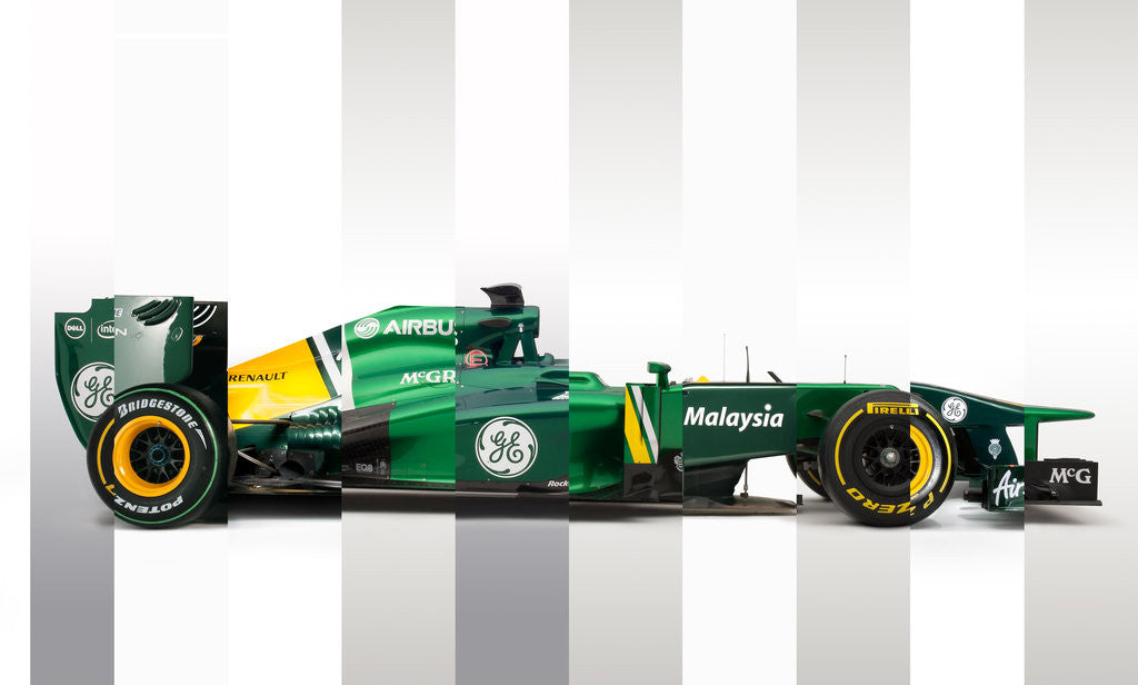 Detail of Four years of Caterham by Christian Clogger