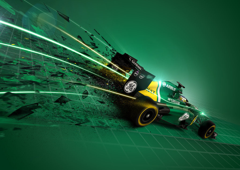 Detail of CT03 Neon flare 1 by Jason Pooley
