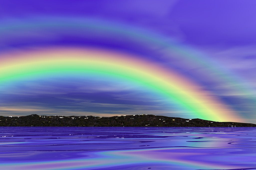 Detail of Double Rainbow by Anonymous
