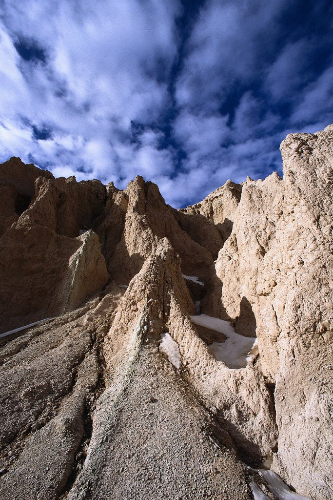 Detail of Hoodoos in South Dakota Badlands by Anonymous