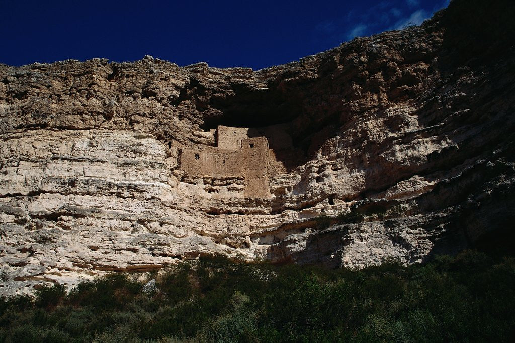 Detail of Anasazi Cliff Dwellings by Anonymous