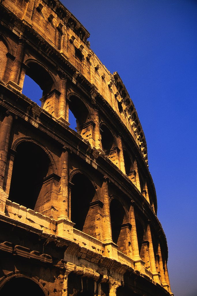 Detail of Close-Up View of the Colosseum by Corbis