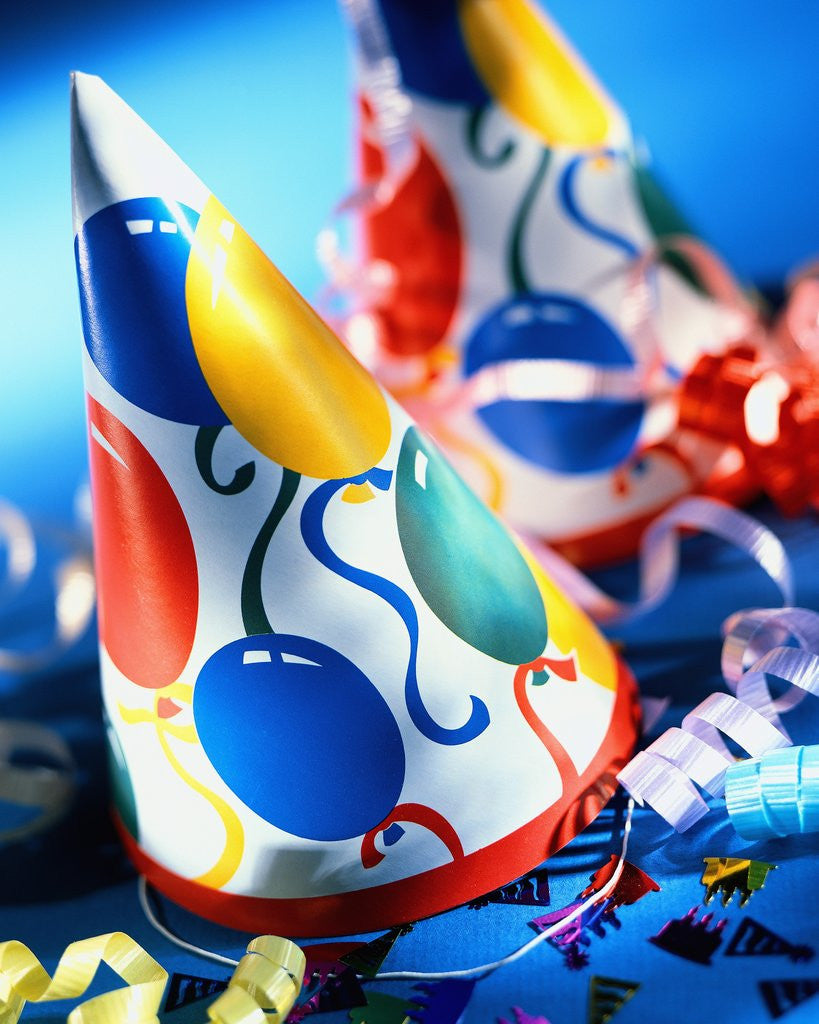 Detail of Party Hats by Anonymous