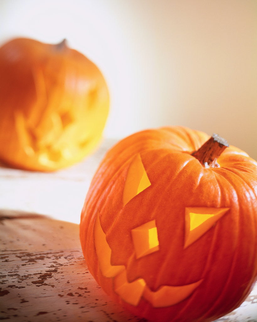 Detail of Jack O'Lanterns by Anonymous