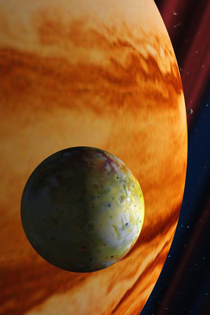 Detail of Jupiter and Io by Anonymous