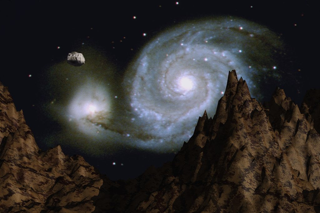 Detail of Whirlpool Galaxy by Anonymous