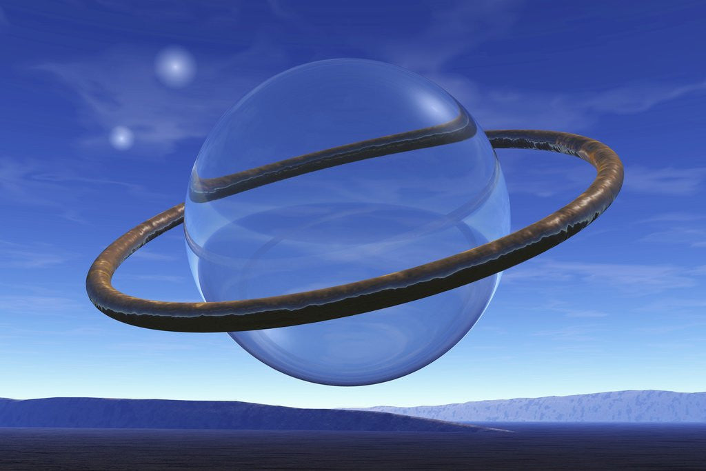 Detail of Ring Around Crystal Sphere by Anonymous
