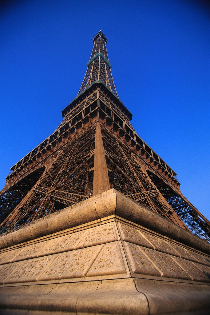 Detail of Edge of Eiffel Tower by Anonymous