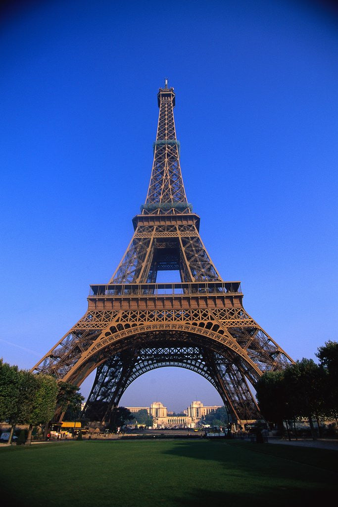 Detail of Eiffel Tower by Corbis