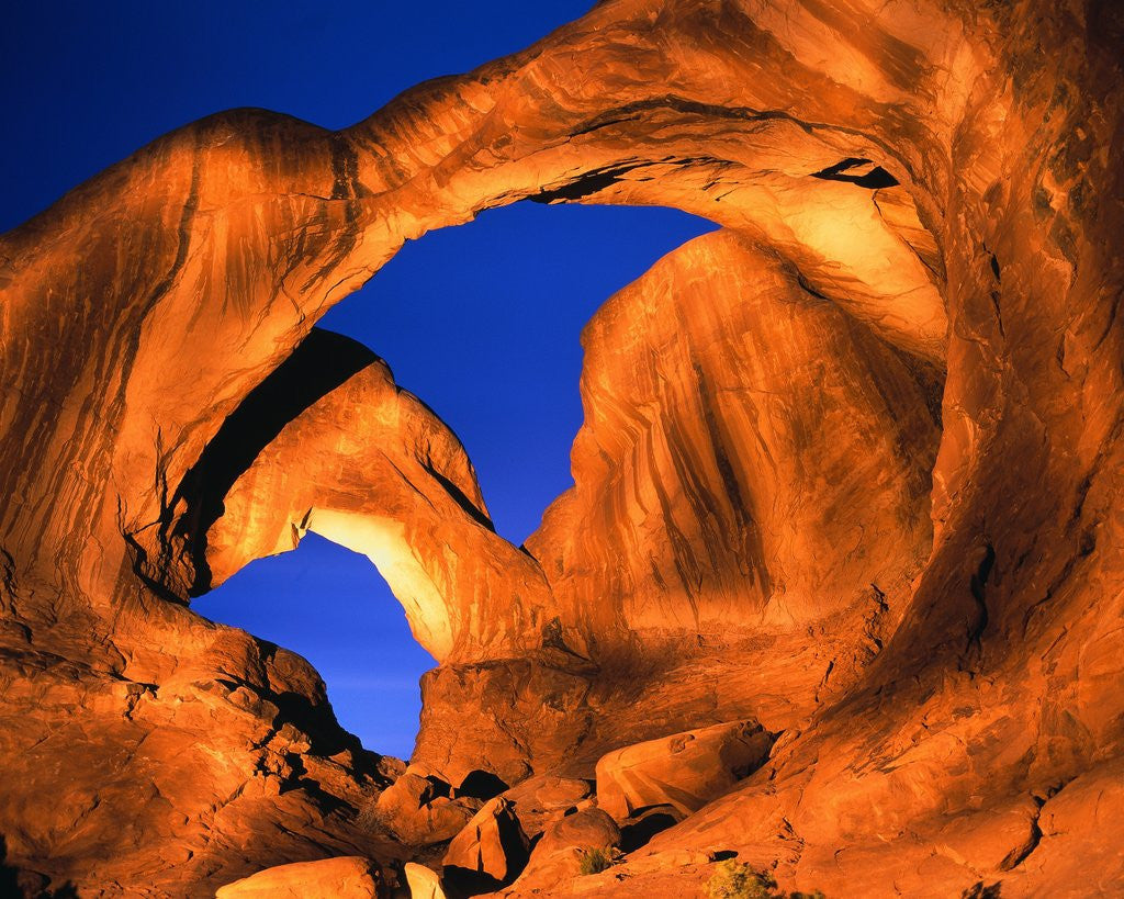 Detail of Double Arch by Corbis