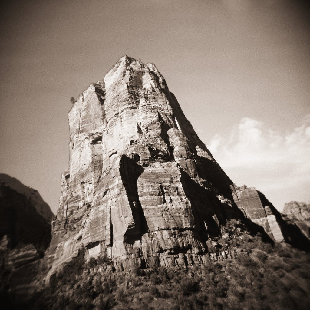 Detail of Butte in Zion National Park by Corbis