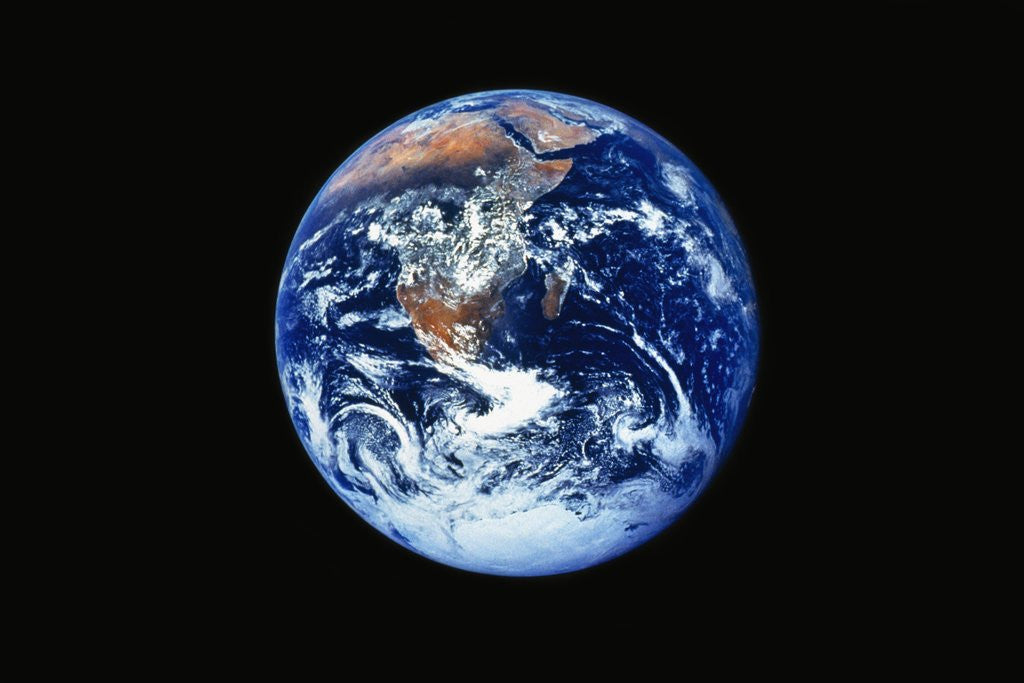 Detail of Earth from Outer Space by Anonymous