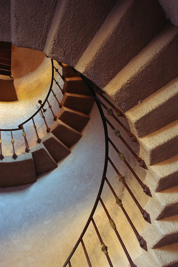 Detail of Spiral Staircase by Anonymous