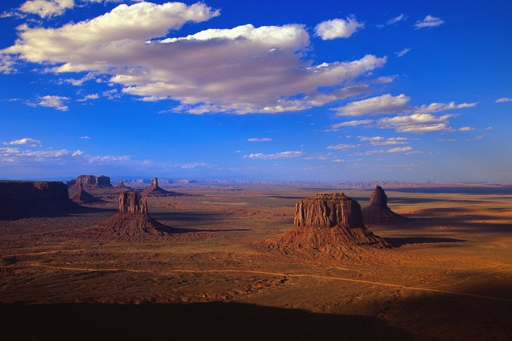 Detail of Aerial View of Monument Valley by Corbis