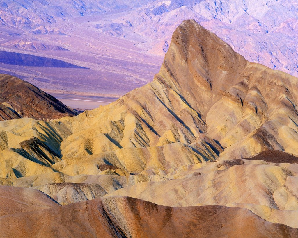 Detail of Death Valley from Zabriskie Point by Anonymous
